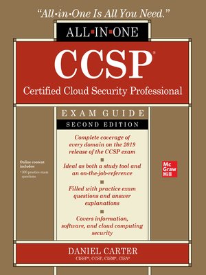 cover image of CCSP Certified Cloud Security Professional All-in-One Exam Guide